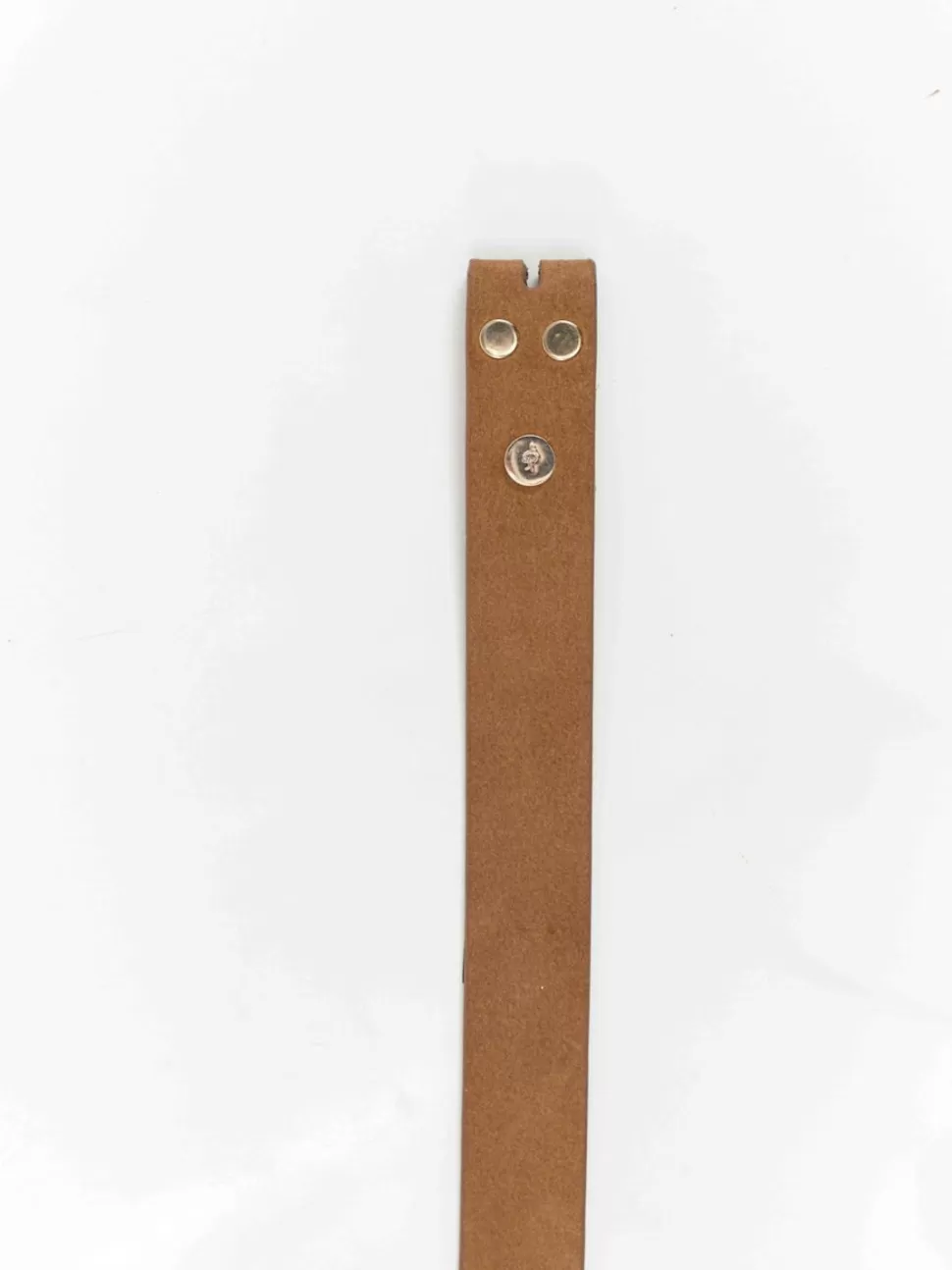 One Step Amor - Corps De Ceinture Caramel En Cuir Velours Certifie New