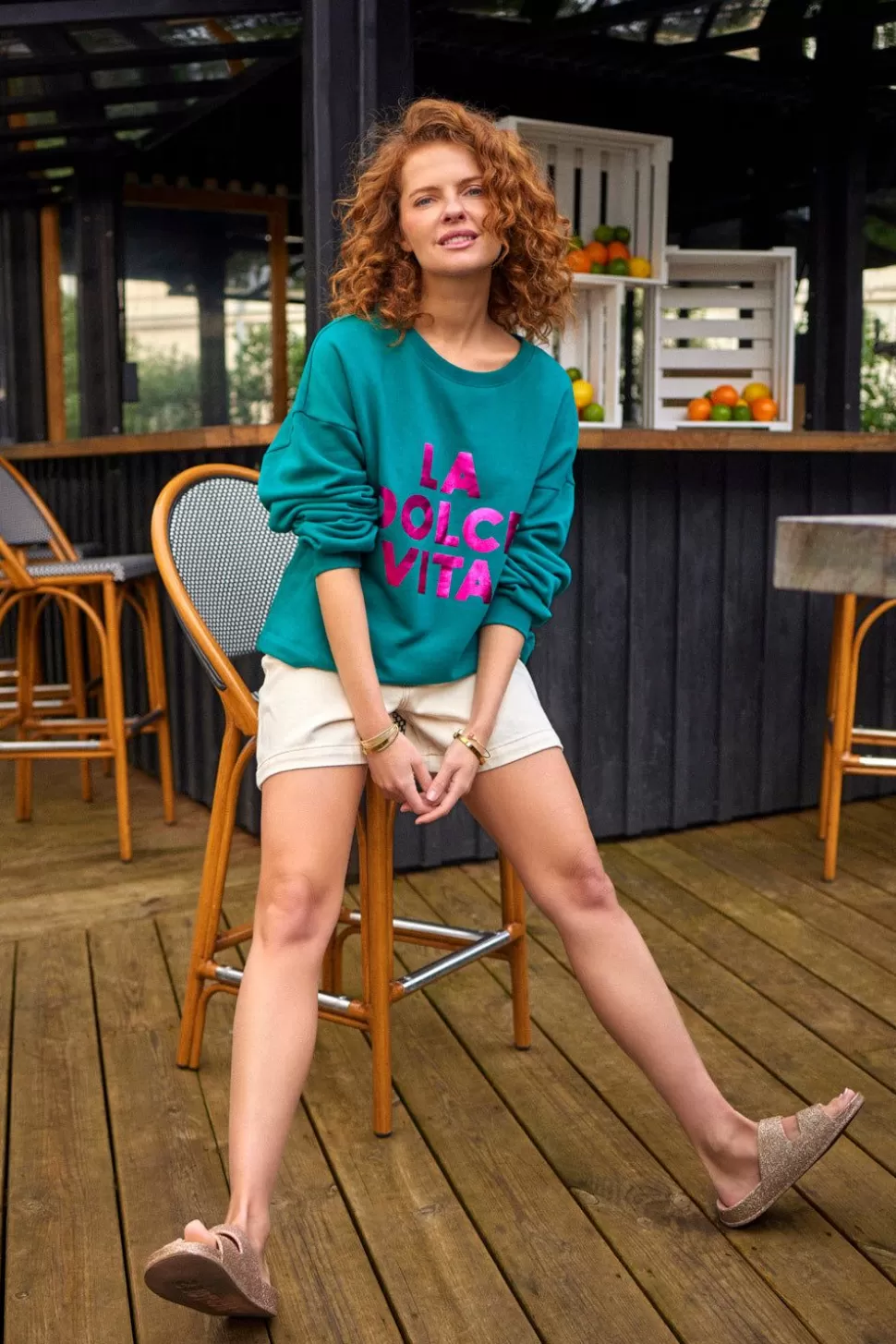 One Step Meraki - Sweat Green Grass A Message Metallise Cheap